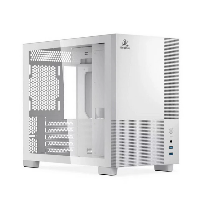 Корпус Segotep Memphics-S white Mini-Tower