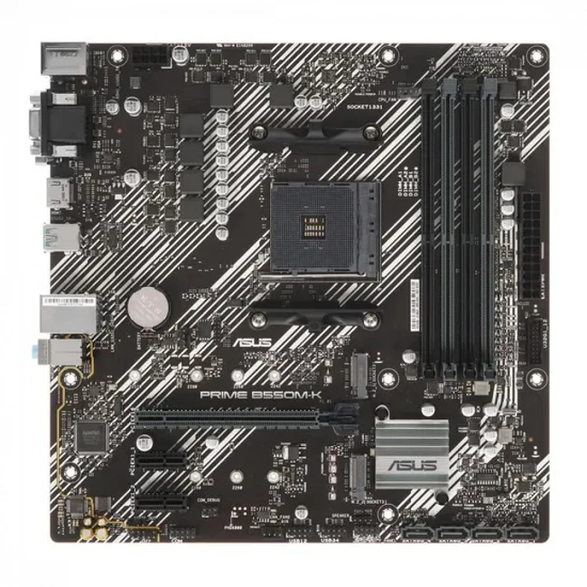 Материнская плата Asus PRIME B550M-K 90MB14V0-M0EAY0 Micro-ATX, AMD AM4