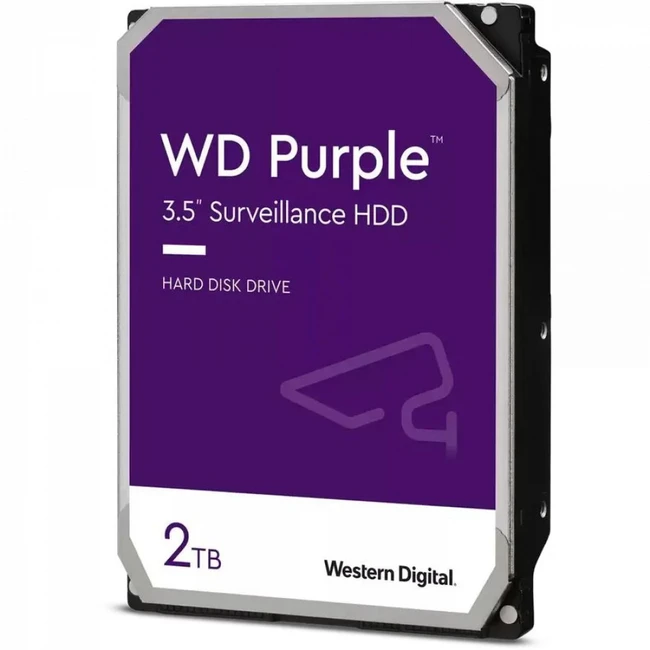 Жесткий диск Western Digital Purple WD23PURZ HDD (классические), 2 ТБ, 3.5 дюйма, SATA