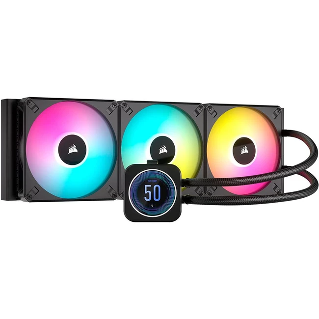 Охлаждение Corsair iCUE H170i ELITE LCD XT CW-9060076-WW (Для процессора)