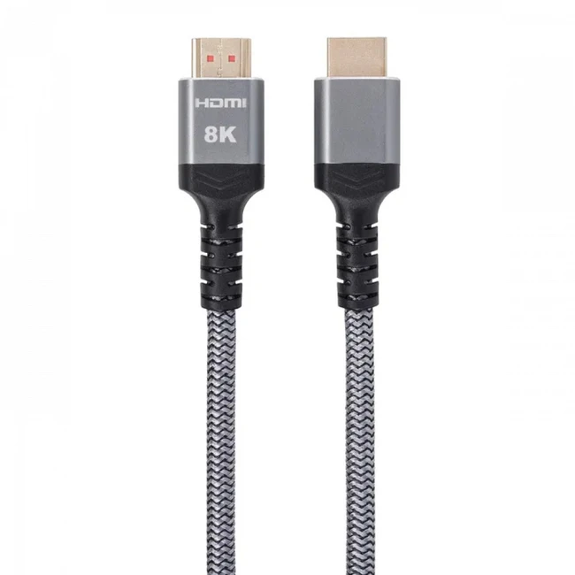 Кабель интерфейсный VCOM Кабель HDMI 19M/M ver. 2.1 8KX60Hz iOpen 1m Gray ACG859A-1.0