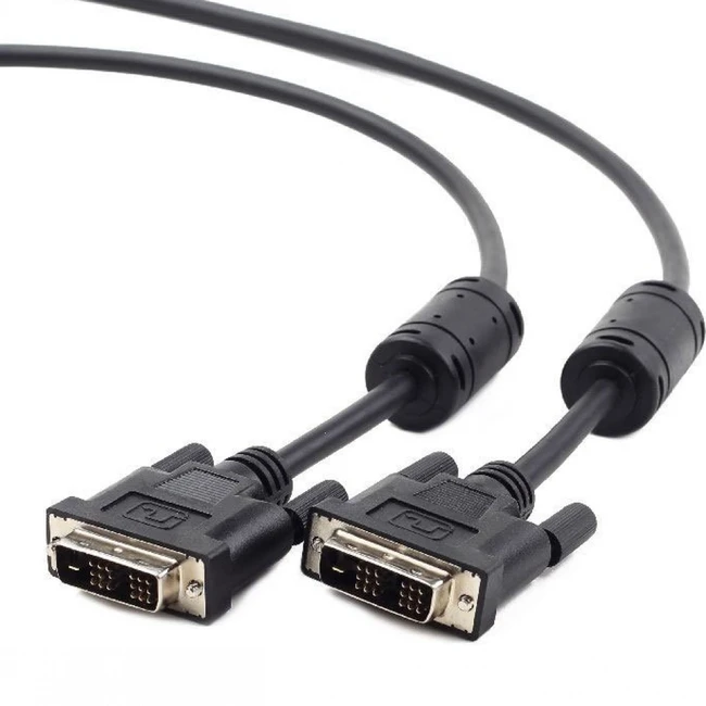 Кабель интерфейсный Cablexpert CC-DVI-BK-15