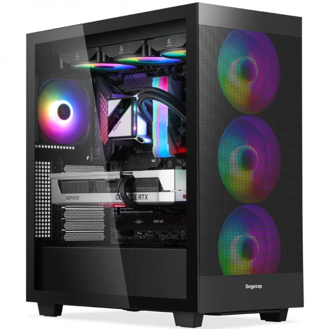 Корпус Segotep Memphis-Flow Glass Memphics-Flow Glass (Mid-Tower)