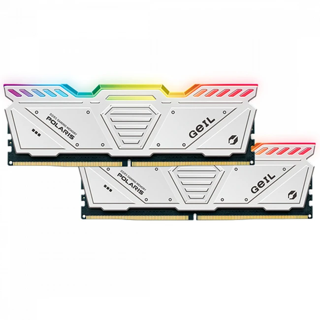 ОЗУ Geil POLARIS RGB White GOSW532GB5600C46DC (DIMM, DDR5, 32 Гб (2 х 16 Гб), 5600 МГц)