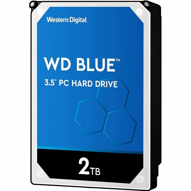 Жесткий диск Western Digital 2 ТБ WD20EARZ HDD (классические), 2 ТБ, 3.5 дюйма, SATA