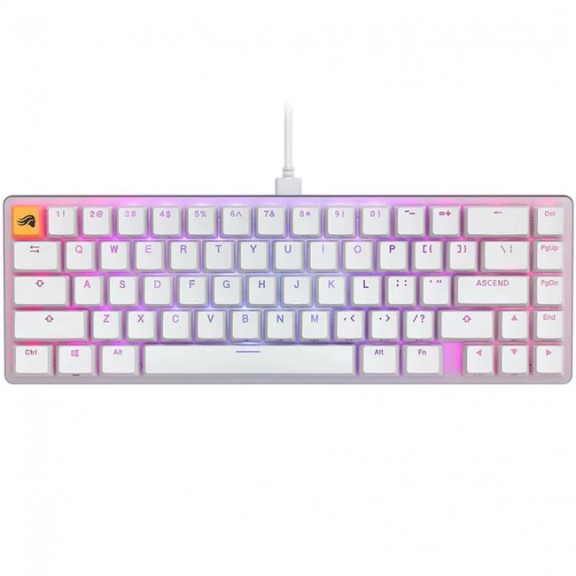 Клавиатура GLORIOUS GMMK2 Compact White GLO-GMMK2-65-FOX-W Проводная, USB