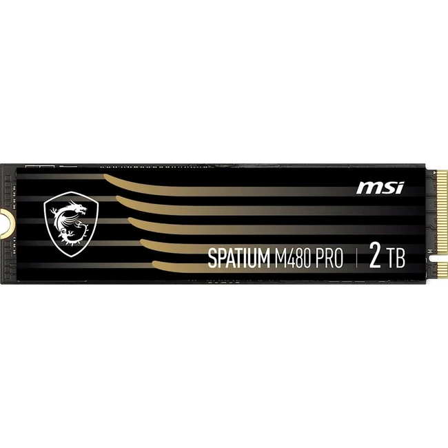 Внутренний жесткий диск MSI SPATIUM M480 Pro NVME S78-440Q610-P83 (SSD (твердотельные), 2 ТБ, M.2, PCIe)