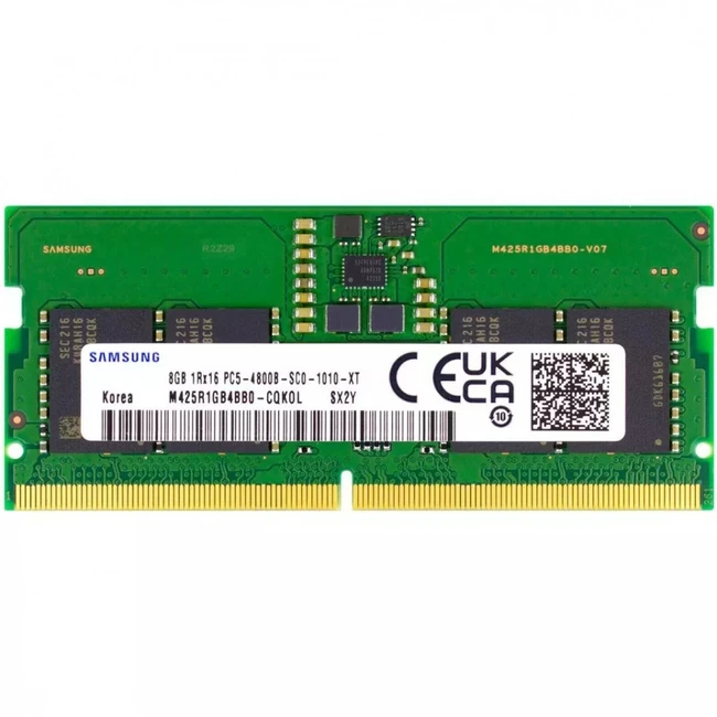 ОЗУ Samsung 8 Гб M425R1GB4BB0-CQKOL SO-DIMM, DDR5, 8 Гб, 4800 МГц