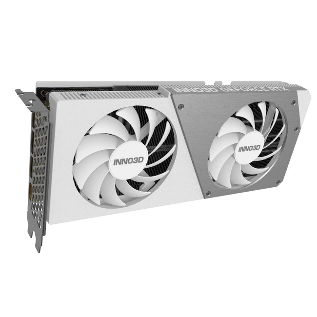 Видеокарта Inno3D RTX 4070 SUPER TWIN X2 OC WHITE N407S2-126XX-186162N 12 ГБ