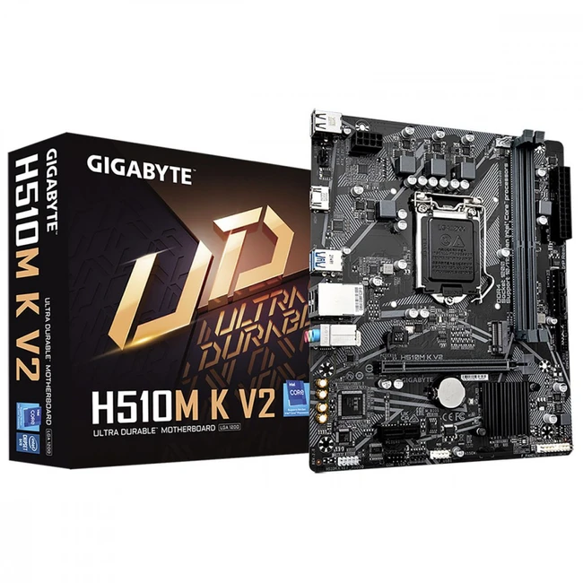 Материнская плата Gigabyte H510M K V2 2.0 (Micro-ATX, LGA 1200)
