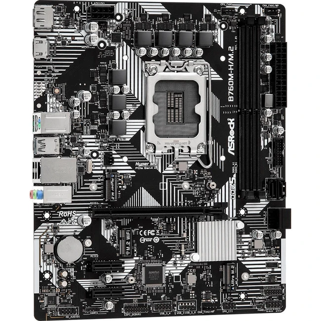 Материнская плата ASRock B760M-H2/M.2 Micro-ATX, LGA 1700