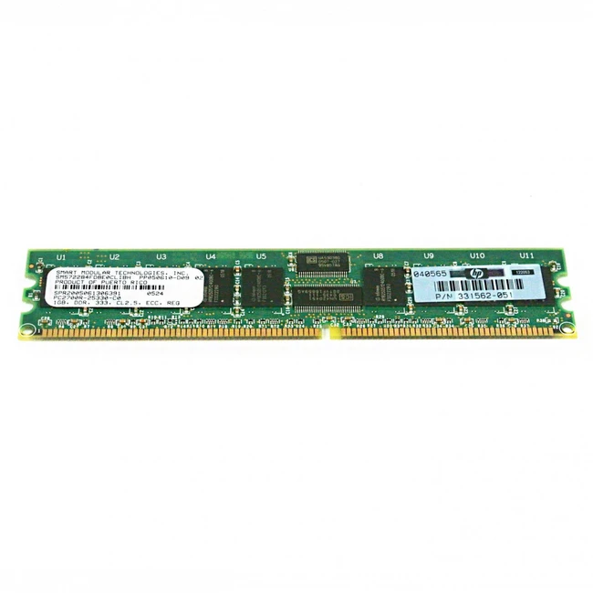 ОЗУ HP PC-2700 331562-051 DIMM, DDR1, 1 Гб, 333 МГц