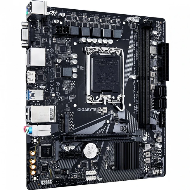 Материнская плата Gigabyte H610M S2H V2 H610M S2H V2 (REV1.0) (Micro-ATX, LGA 1700)