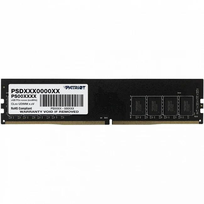 ОЗУ Patriot PSD48G26662 DIMM, DDR4, 8 Гб, 2666 МГц