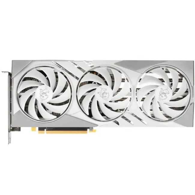 Видеокарта MSI RTX 4070 Ti SUPER 16G GAMING X SLIM WHITE 16 ГБ