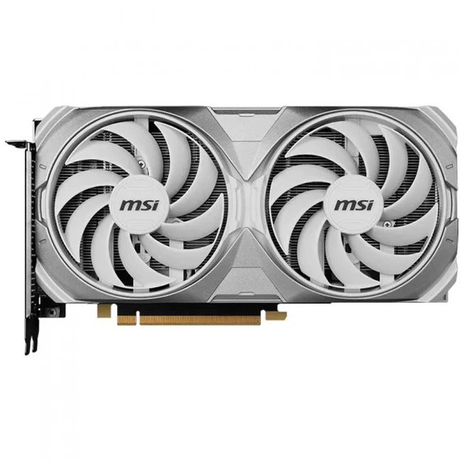 Видеокарта MSI RTX 4070 SUPER 12G VENTUS 2X WHITE OC (12 ГБ)