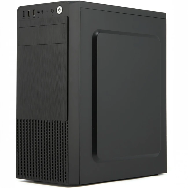 Корпус Qmax D802B BLACK (Mid-Tower)