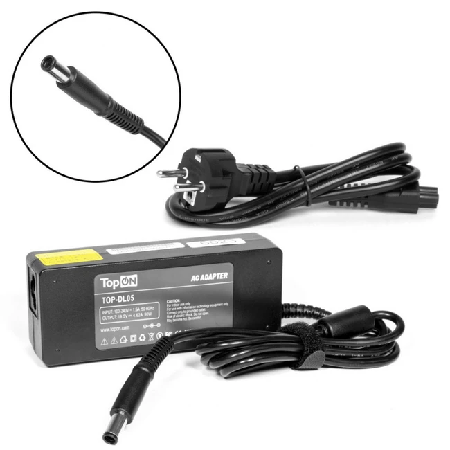 Блок питания для ноутбуков TopON TOP-DL05