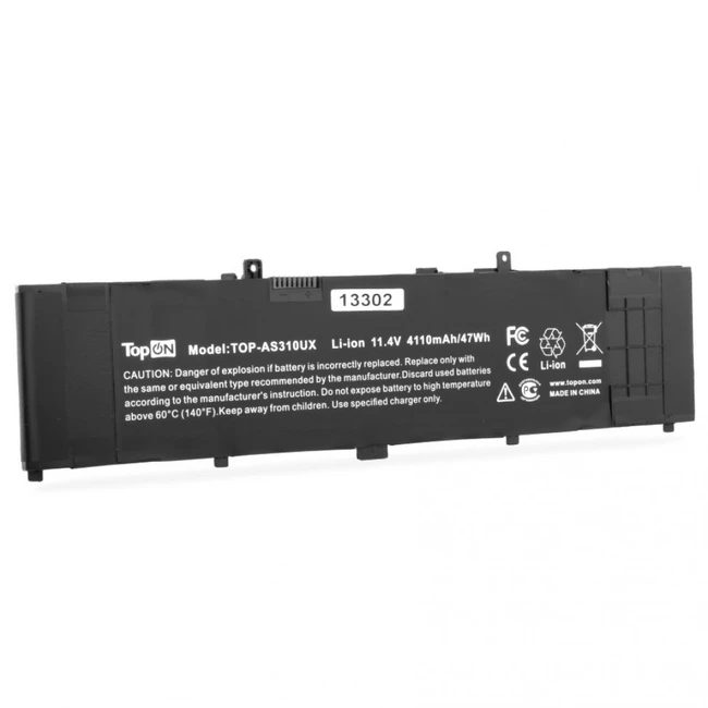Аккумулятор для ноутбука TopON TOP-AS310UX 103190