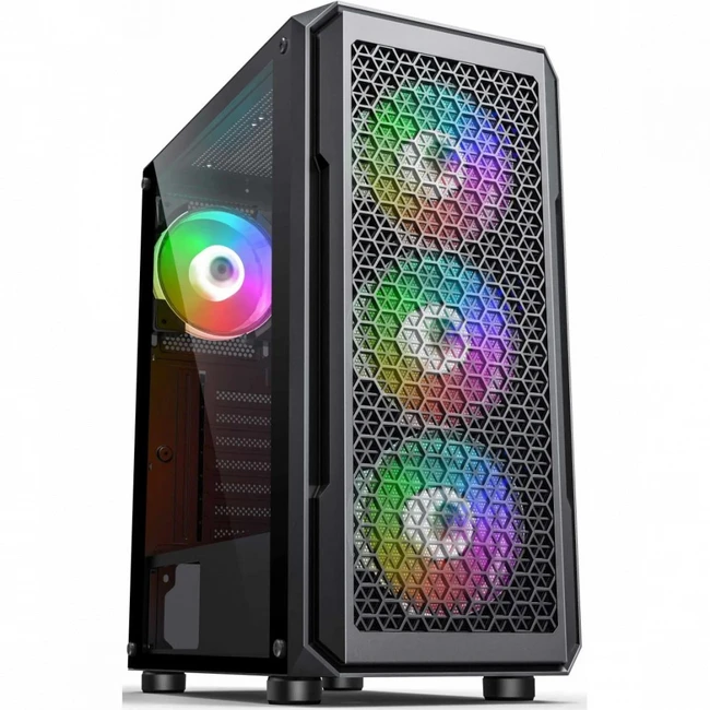 Корпус Accord ACC-3338 Black Mid-Tower