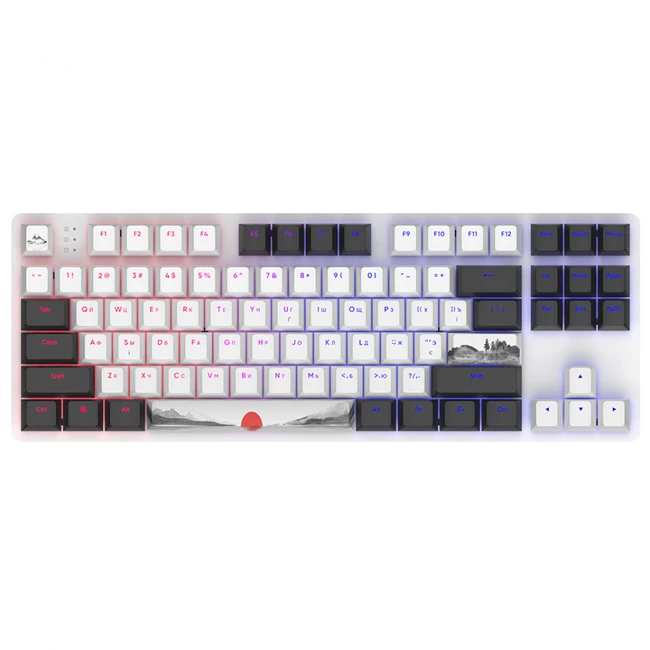 Клавиатура Dark Project One 87 Fuji DPO87_GSH_Fuji_ANSI_UA Беспроводная, USB