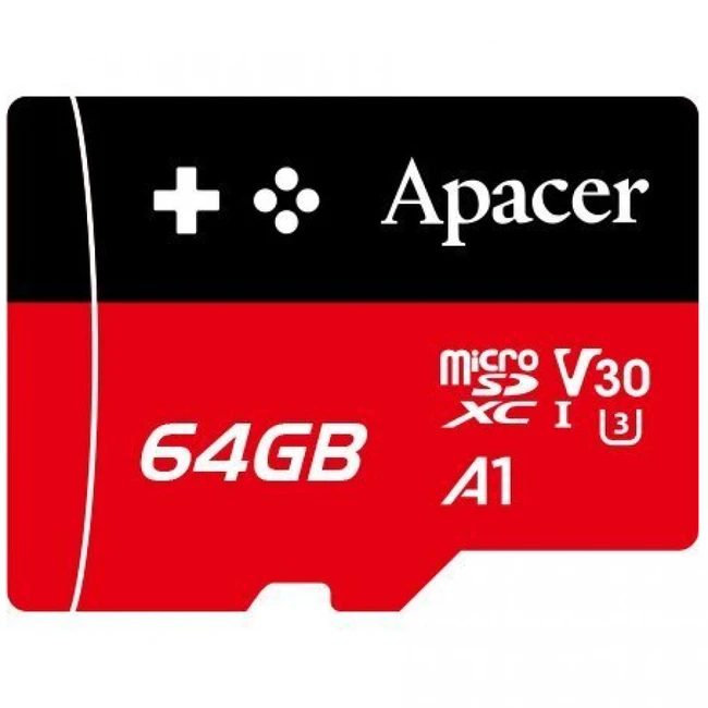 Флеш (Flash) карты Apacer AP64GMCSX10U7-RAGC (64 ГБ)