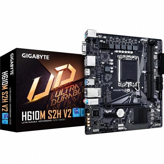 Материнская плата Gigabyte H610M S2H V2 Micro-ATX, LGA 1700