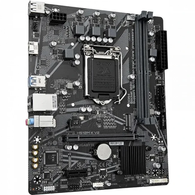 Материнская плата Gigabyte H510M K V2 H510M K V2 (REV 2.0) DUBL 176279 (Micro-ATX, LGA 1200)