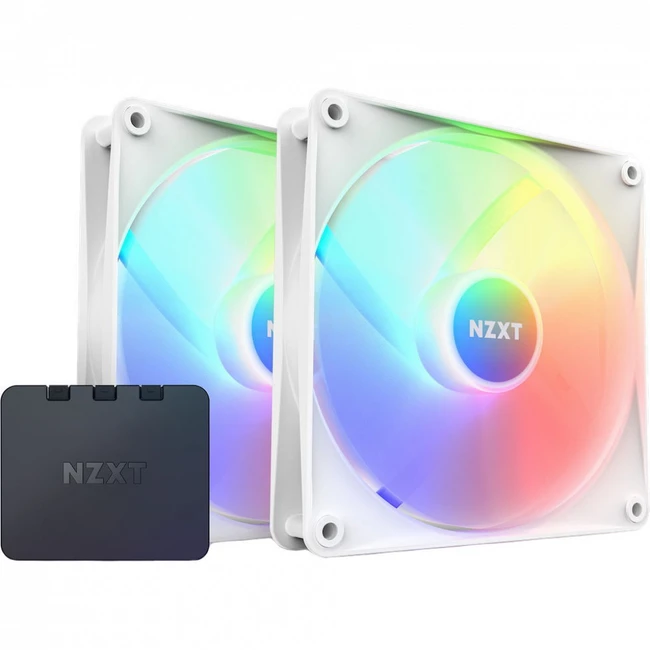 Система охлаждения NZXT F140 RGB Core Twin Pack White RF-C14DF-W1 Для системного блока