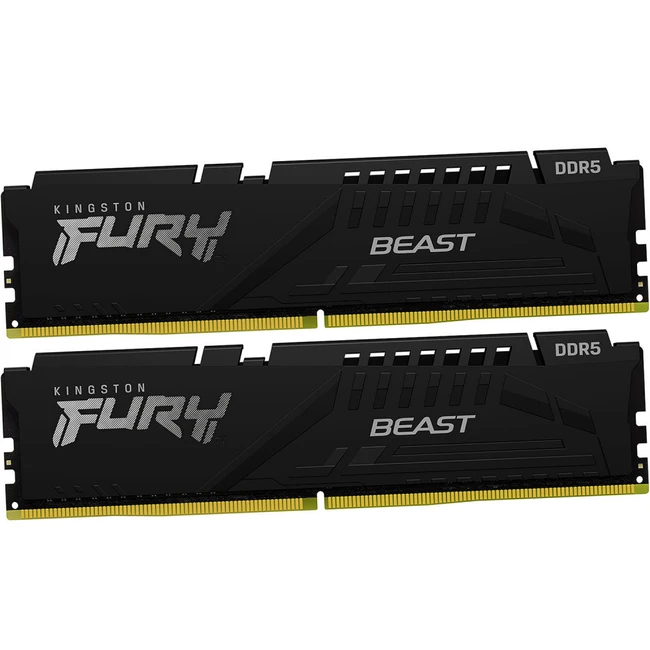 ОЗУ Kingston Fury Beast KF568C34BBK2-32 (DIMM, DDR5, 32 Гб (2 х 16 Гб), 6800 МГц)