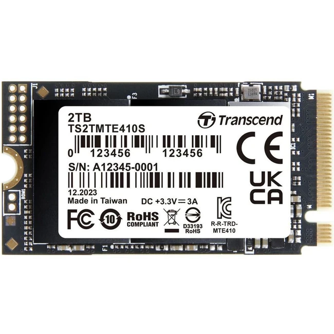 Жесткий диск Transcend MTE410S TS2TMTE410S SSD (твердотельные), 2 ТБ, M.2, PCIe
