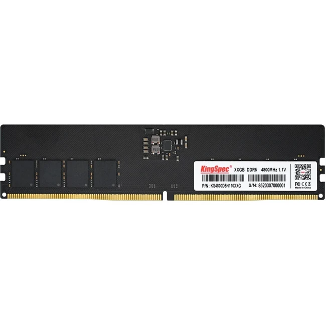 ОЗУ KingSpec DDR5 8GB 4800MHz KS4800D5N11008G DIMM, DDR5, 8 Гб, 4800 МГц