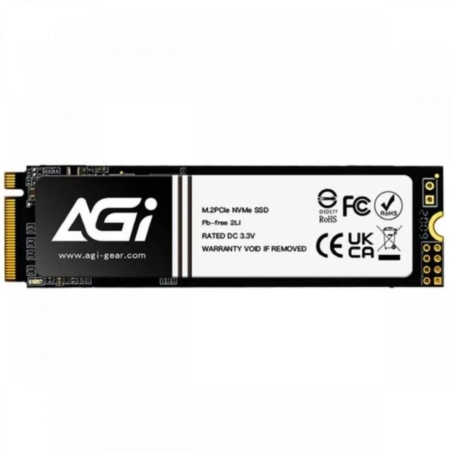 Внутренний накопитель ELP Imaging AI828 AGI2T0G44AI828 SSD (твердотельные), 2 ТБ, M.2, PCIe
