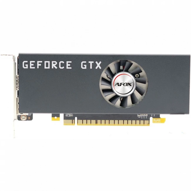 Видеокарта AFOX GeForce GTX 1050 Ti LP SINGLE FAN 4G AF1050TI-4096D5L5-V2 4 ГБ