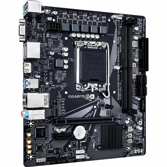 Материнская плата Gigabyte H610M S2H V2, RTL oem H610M S2H V2||oem (Micro-ATX, LGA 1700)