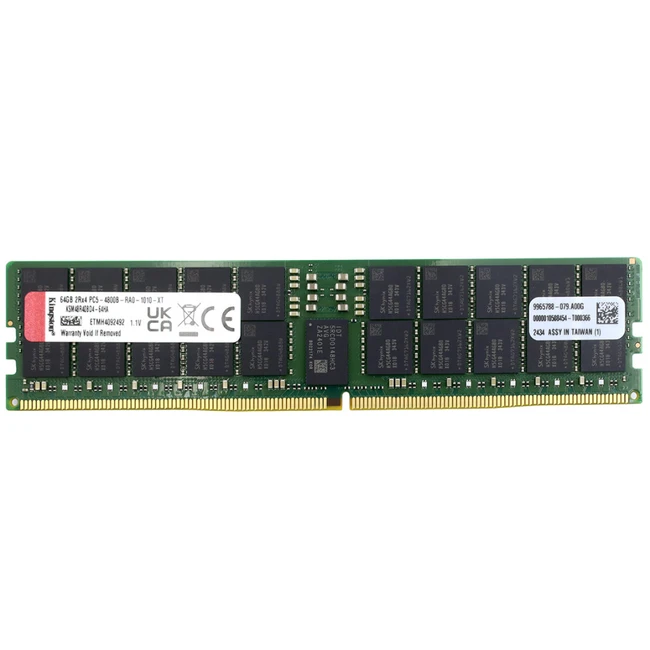ОЗУ Kingston KSM48R40BD4-64HA (DIMM, DDR5, 64 Гб, 4800 МГц)