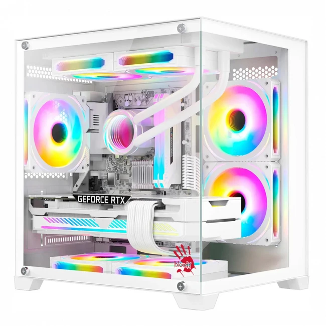 Корпус Bloody BD-CC105 White BD-CC105-WH Mini-Tower