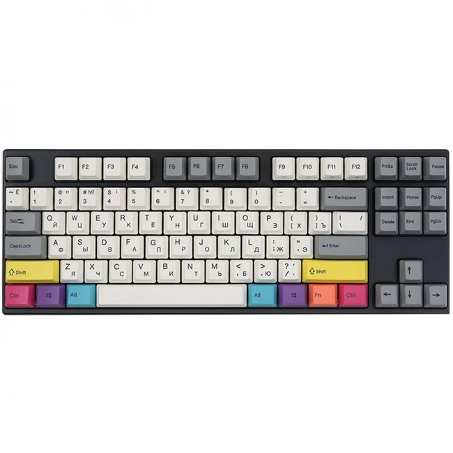 Клавиатура Varmilo CMYK VPM87 Varmilo EC V2 Daisy A52A024A8A3A06A007 (Проводная, USB)