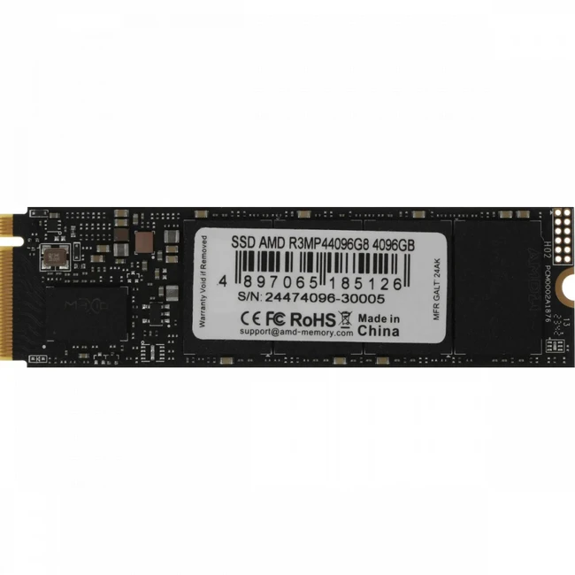 Внутренний жесткий диск AMD R3MP44096G8 (SSD (твердотельные), 4 ТБ, M.2, PCIe)