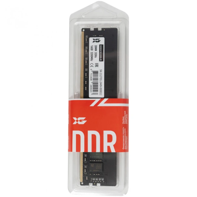 ОЗУ XG XGD4163200-R (DIMM, DDR4, 16 Гб, 3200 МГц)