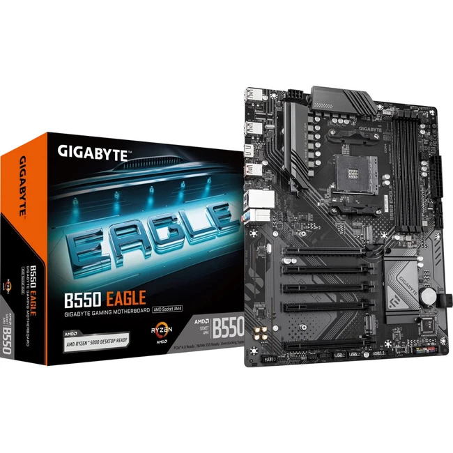 Материнская плата Gigabyte B550 EAGLE (ATX, AMD AM4)