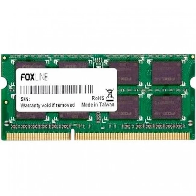 ОЗУ Foxline SODIMM 8GB 3200 DDR4 CL22 FL3200D4S22D-8GSE SO-DIMM, DDR4, 8 Гб, 3200 МГц