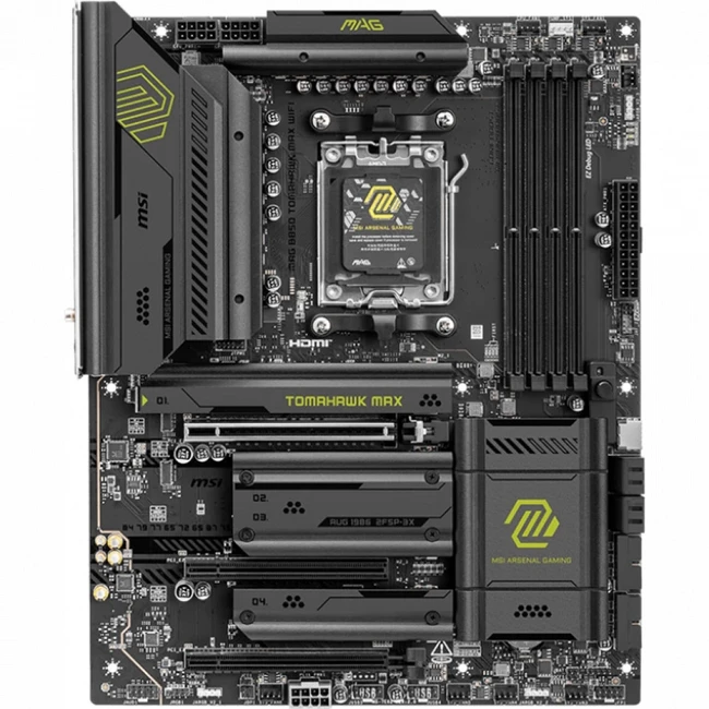 Материнская плата MSI MAG B850 TOMAHAWK MAX WIFI ATX, AMD AM5