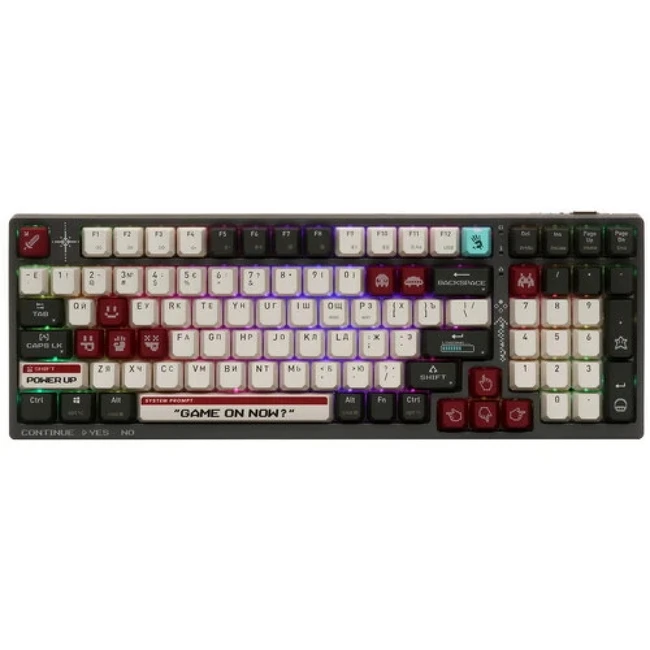 Клавиатура Bloody WS98 Pixels Red Беспроводная, USB