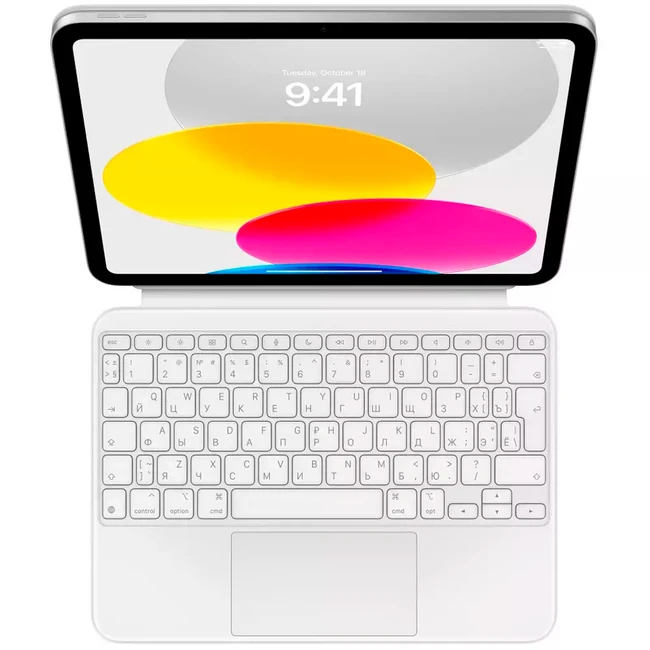 Клавиатура Apple Magic Keyboard Folio for iPad MQDP3R Беспроводная, Bluetooth