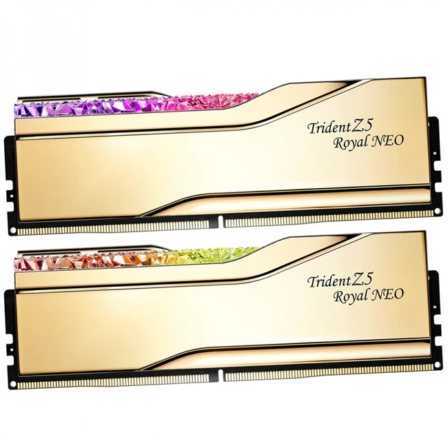 ОЗУ G.Skill Trident Z5 Royal Neo F5-6000J2836G16GX2-TR5NG DIMM, DDR5, 32 Гб (2 х 16 Гб), 6000 МГц