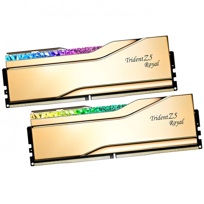 ОЗУ G.Skill Trident Z5 Royal F5-6400J3039G16GX2-TR5G (DIMM, DDR5, 32 Гб (2 х 16 Гб), 6400 МГц)