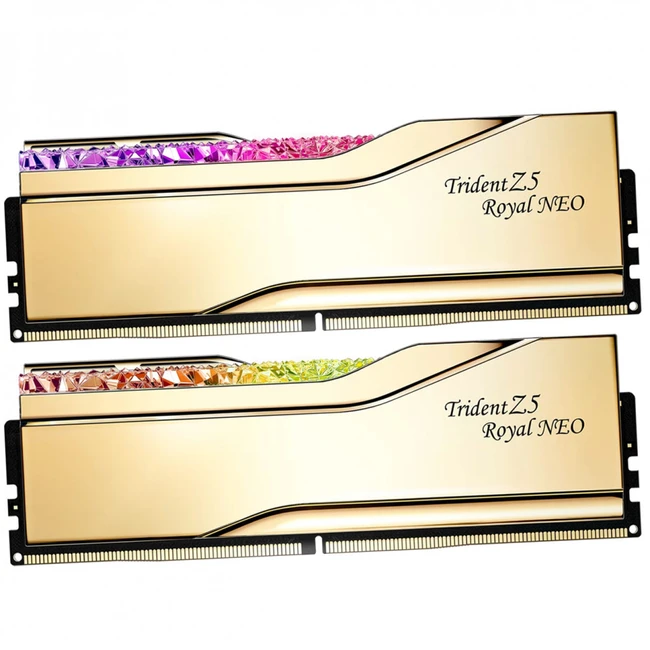 ОЗУ G.Skill Trident Z5 Royal Neo F5-6400J3039G16GX2-TR5NG (DIMM, DDR5, 32 Гб (2 х 16 Гб), 6400 МГц)