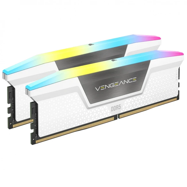 ОЗУ Corsair Vengeance RGB CMH32GX5M2E6000Z36W (DIMM, DDR5, 32 Гб (2 х 16 Гб), 6000 МГц)
