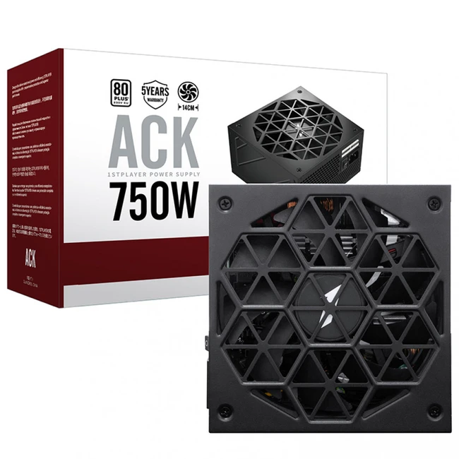 Блок питания 1STPLAYER HA-750AC2-BK (750 Вт)